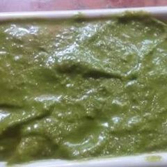 A picture of Bhang ki chutney.