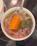 Canh cải khô sườn heo