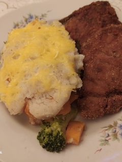 Rántott máj zöldségkörettel #gluténmentes #tejmentes recept fotója