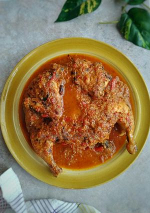 Foto resep Ayam Panggang Pedes Bumbu Kencur