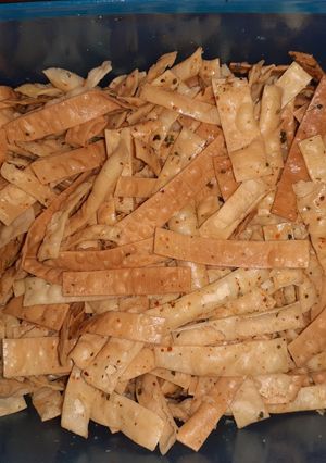Foto resep Keripik pangsit simpel