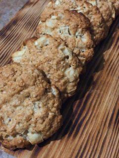 Фото Овсяно - яблочное печенье. Очень вкусное и аппетитное.