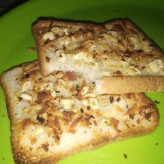 A picture of Garlic cheese toast.