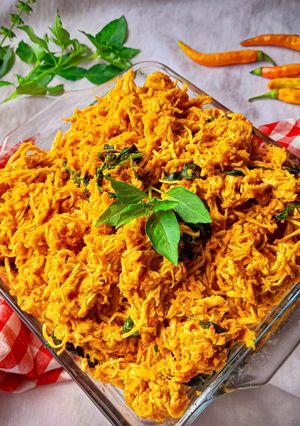Foto resep 241. Sambal Ayam Suwir Kemangi