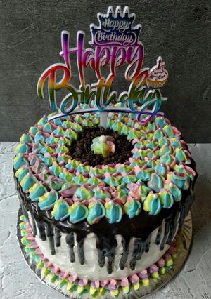 Foto resep Blackforest Kukus Birthday Cake