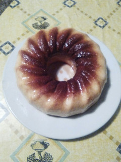 Una foto de Tarta de queso en microondas