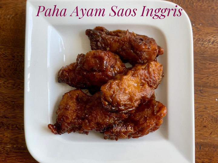 Resep Sayap Ayam Saos Inggris, Enak