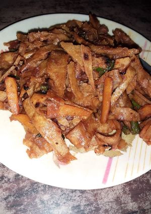 A picture of Roti noodles.