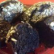 Budín de algarroba y pasas de uva