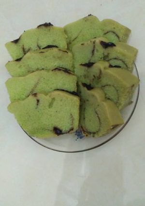 Foto resep Kue pandan kukus
