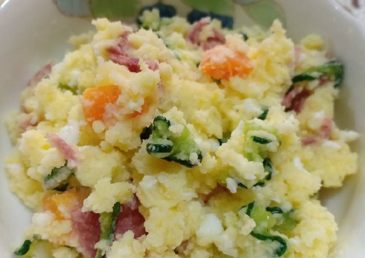 Resep Japanese Potato Salad Bikin Manjain Lidah
