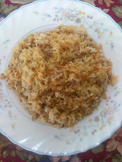 A picture of Ndengu fried rice #ndenguchallenge.