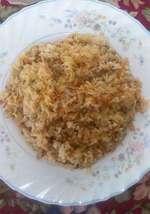 A picture of Ndengu fried rice #ndenguchallenge.