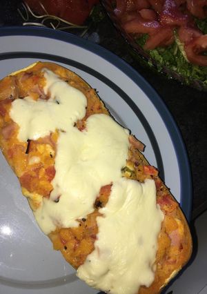 Una foto de Zapallo relleno
