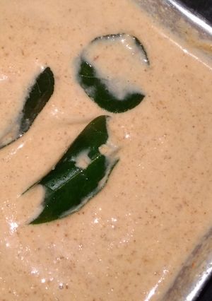 A picture of Peanut chutney.