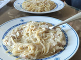 Pasta a la carbonara