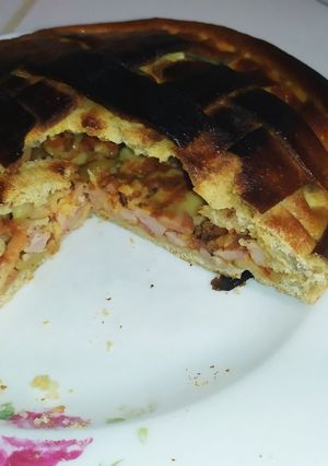 Una foto de Pizza pastel