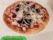 A picture of wheat pita bread