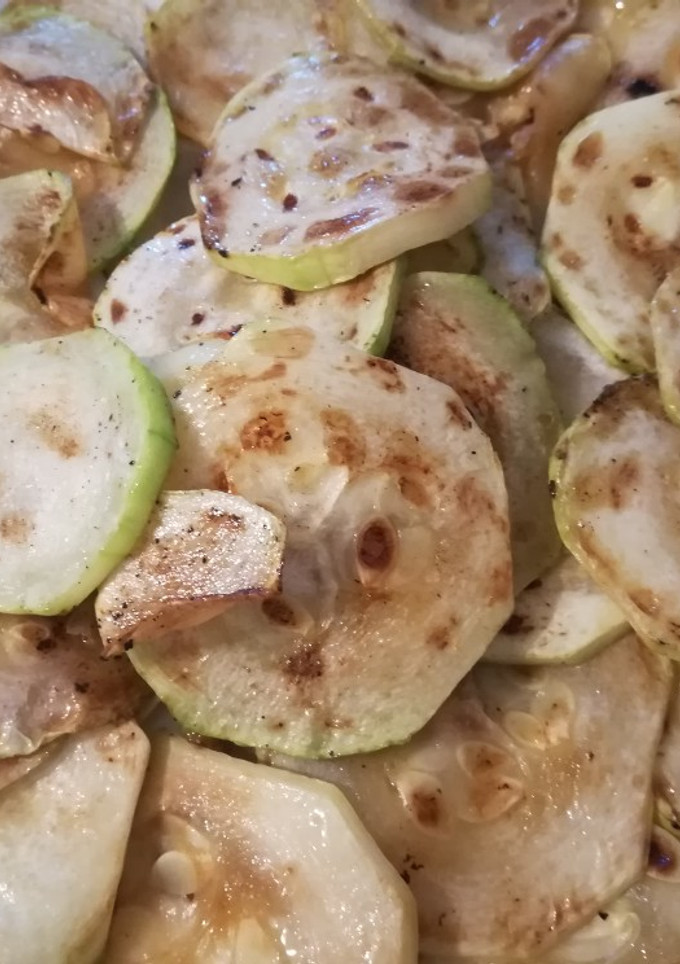 Una foto de Calabacín a la plancha