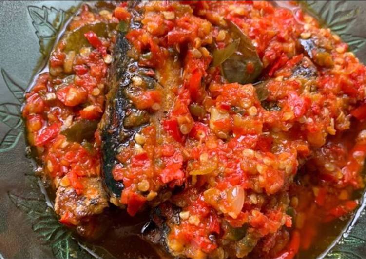 Tongkol dicabein/balado