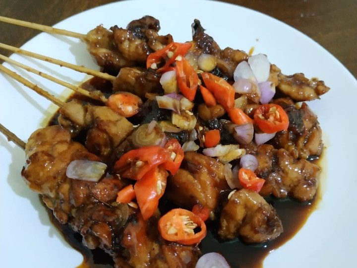 Resep Sate Ayam Bumbu Kecap yang Menggugah Selera