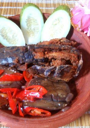 Foto resep Lele goreng tepung crispy & sambal terong