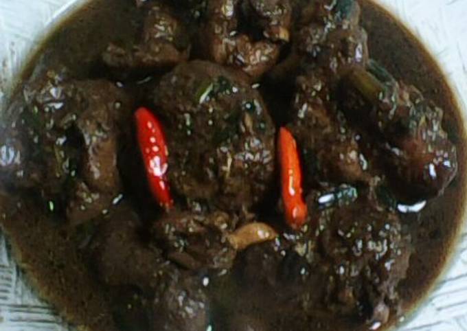 Semur Ati Ampela Ayam