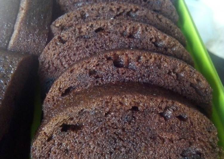 Brownis chocholatos(no mixer,no oven)