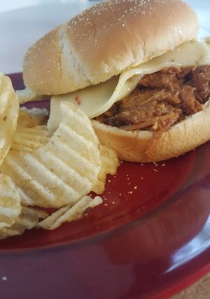 A picture of Crock-Pot BBQ Pulled Pork.