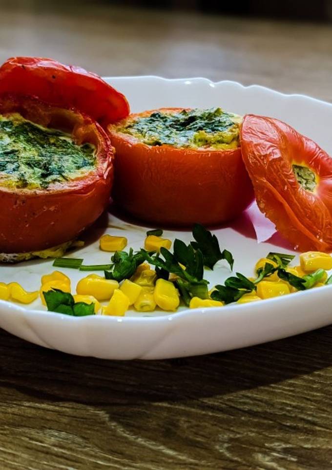 Яєчня в помідорі 🍅