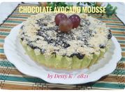 Gambar coklat mousse cake tanpa oven