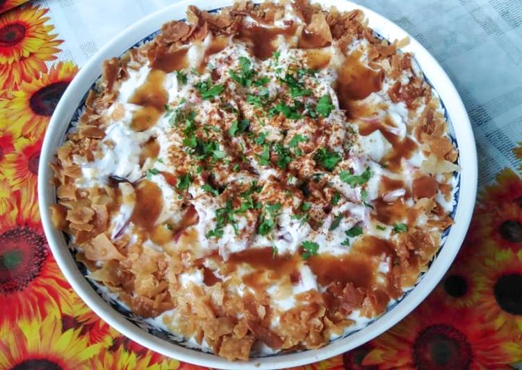 Easiest Way to Make Yummy Dahi Phulki Recipe with Homemade Phulkiyan/boondiyan
