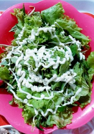 Hình của món Salad rau.