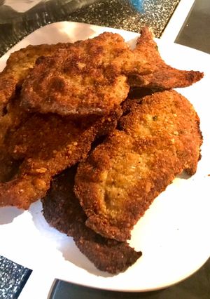 A picture of Milanesas.