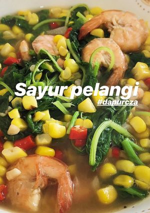 Foto resep Sayur pelangi