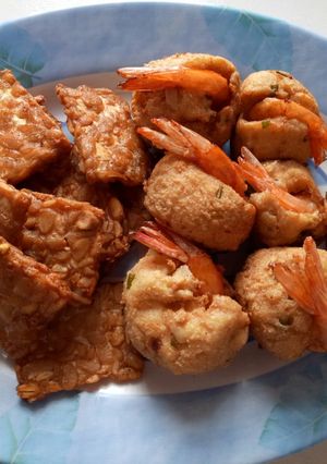 Foto resep Tahu udang goreng