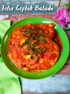 Foto resep Telur Ceplok Balado