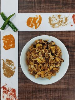 முட்டை பொரியல் (Egg Poriyal recipe in tamil) செய்முறை முக்கிய புகைப்படம்