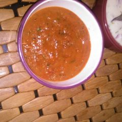 A picture of Creamy tomato soup #localfoodcontest_nairobi west.