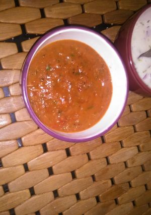 A picture of Creamy tomato soup #localfoodcontest_nairobi west.