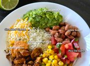 A picture of burrito bowl