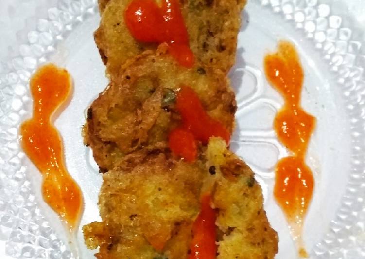 Cara Memasak Pergedel kentang udang ebi yang Renyah