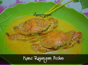 Foto resep Kare Rajungan Pedas