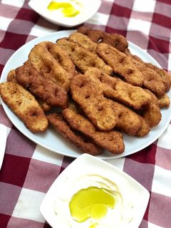 صورة لوصفة زلابيا بالسّمسُم رائعة 😋