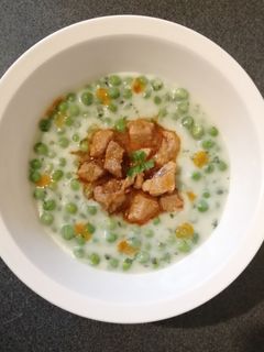 Zöldborsófőzelék recept fotója