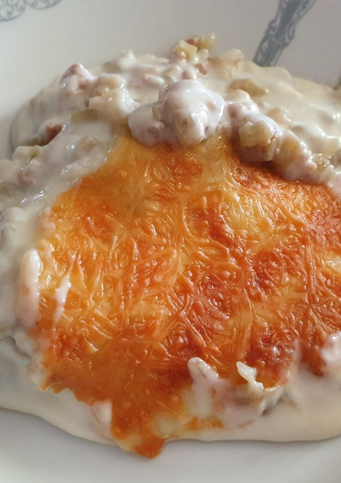 Una foto de ¡Berenjenas rellenas! 😋