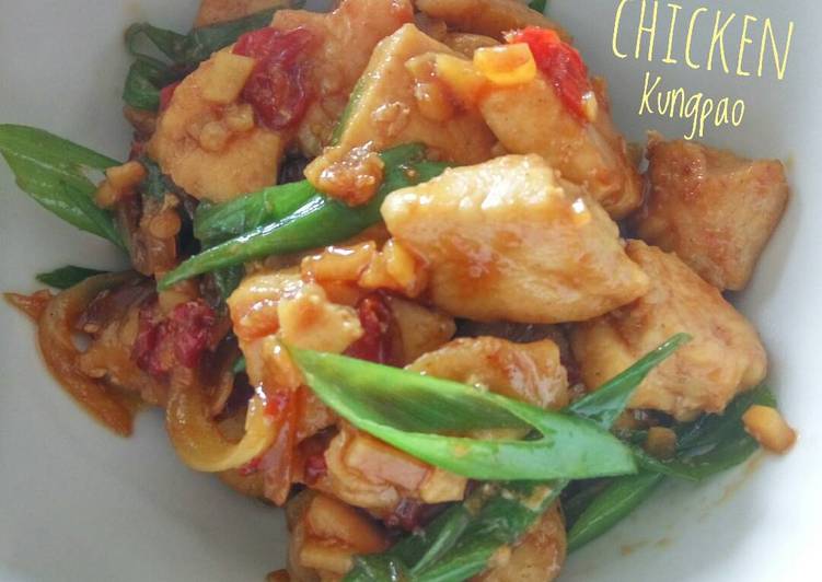 Cara Gampang Menyiapkan Chicken kungpao, Lezat
