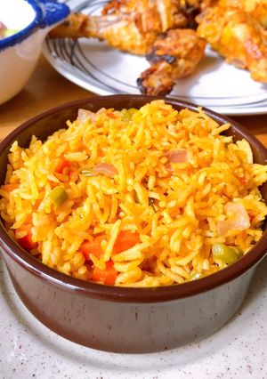 Hình của món 💚 Cơm Nị Rau Củ Ấn Độ (Indian Veg Biryani).