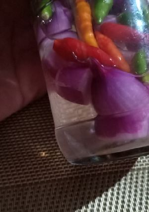 Foto resep Acar bawang merah dan rawit