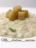 Risotto con salvia e pangasio